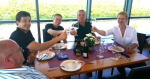 Die Weinprobe
