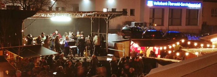 Überblick über den Weihnachtsmarkt