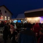 Nikolaus zwischen den Besuchern