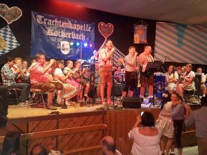 Matthias, Nico und Danny beim Singen