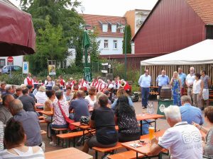 Eröffnung des Heimatfestes 2019 mit Fassbieranstich