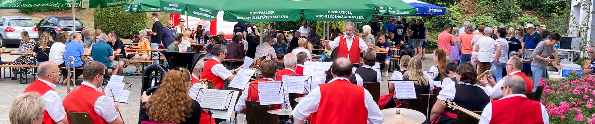 Kerwe in Kreidach 2022 Trachtenkapelle Kocherbach