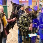 Am Rathaus mit Bürgermeister Dr. Sascha Weber
