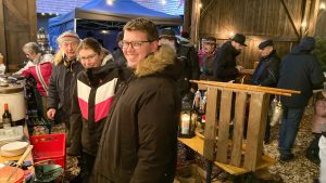 Waffeln - Wildbratwurst - Glühwein