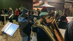 Weihnachtslieder mit Publikum