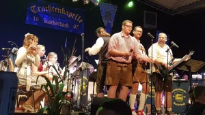 Musiker auf der Bühne