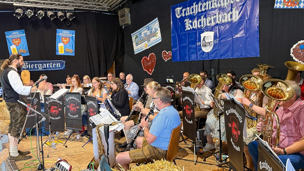 Kapelle auf der Bühne