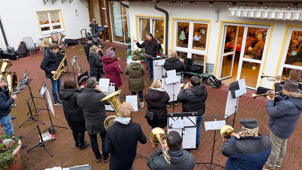 Auf der Terrasse der Finkenhöhe