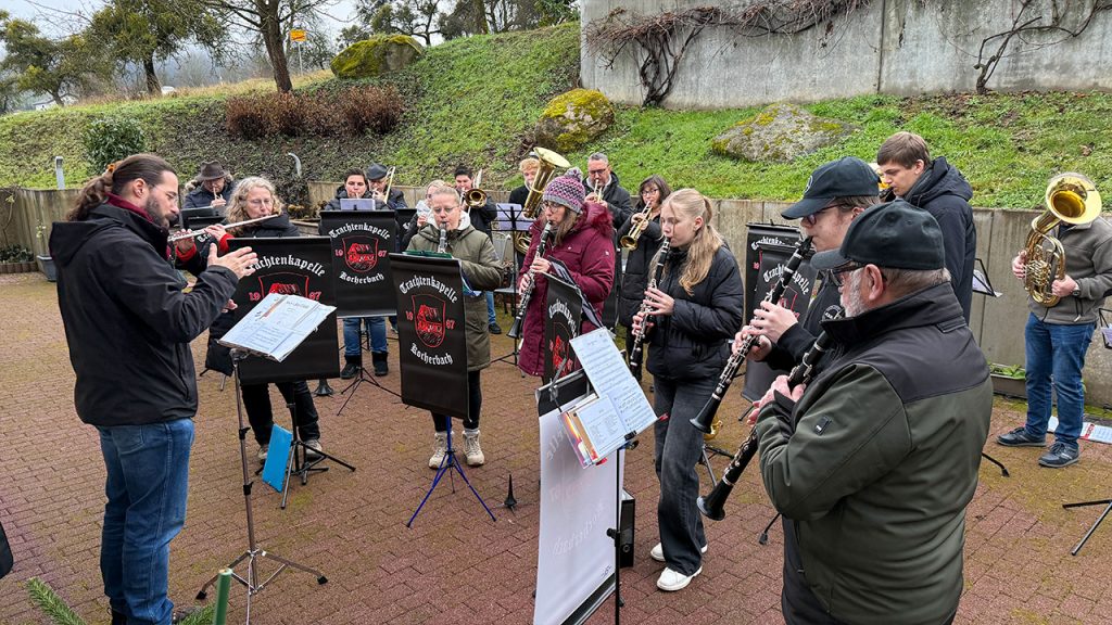 Die Musiker bei der Finkenhöhe
