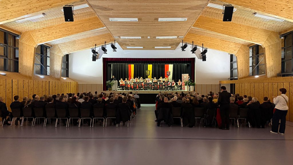 Der Saal der Rudi-Wünzer-Halle