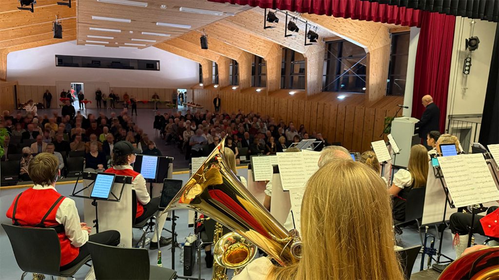 Blick von der Bühne