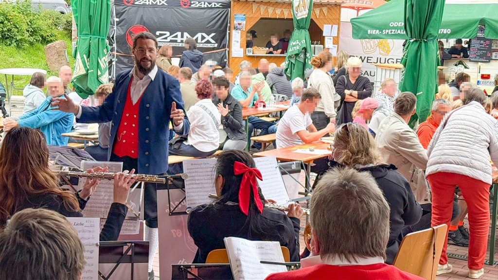 unser Blick Richtung Publikum