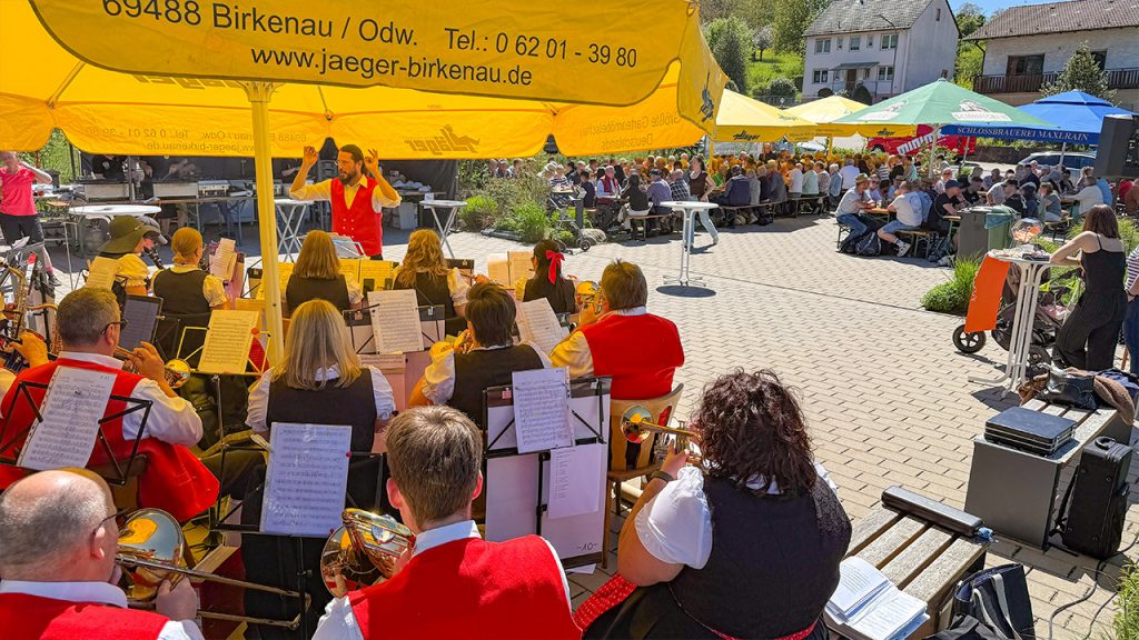 Blick aus der Sicht der Musiker