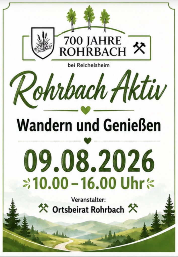 Plakat Rohrbach aktiv